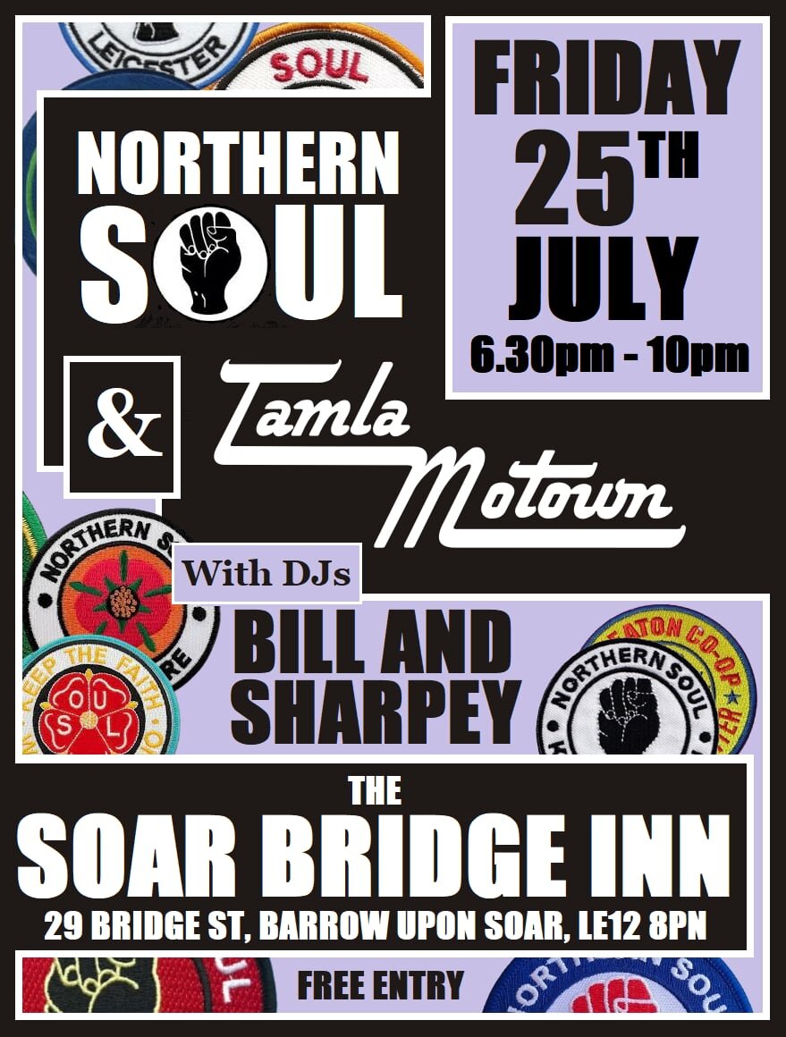 Free Northern Soul N Motownsoar Bridge Barrow Upon Soar