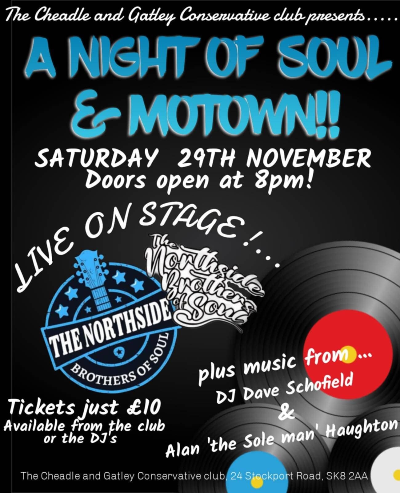 Stockport Live On Stage The Northside Brothers Of Soul