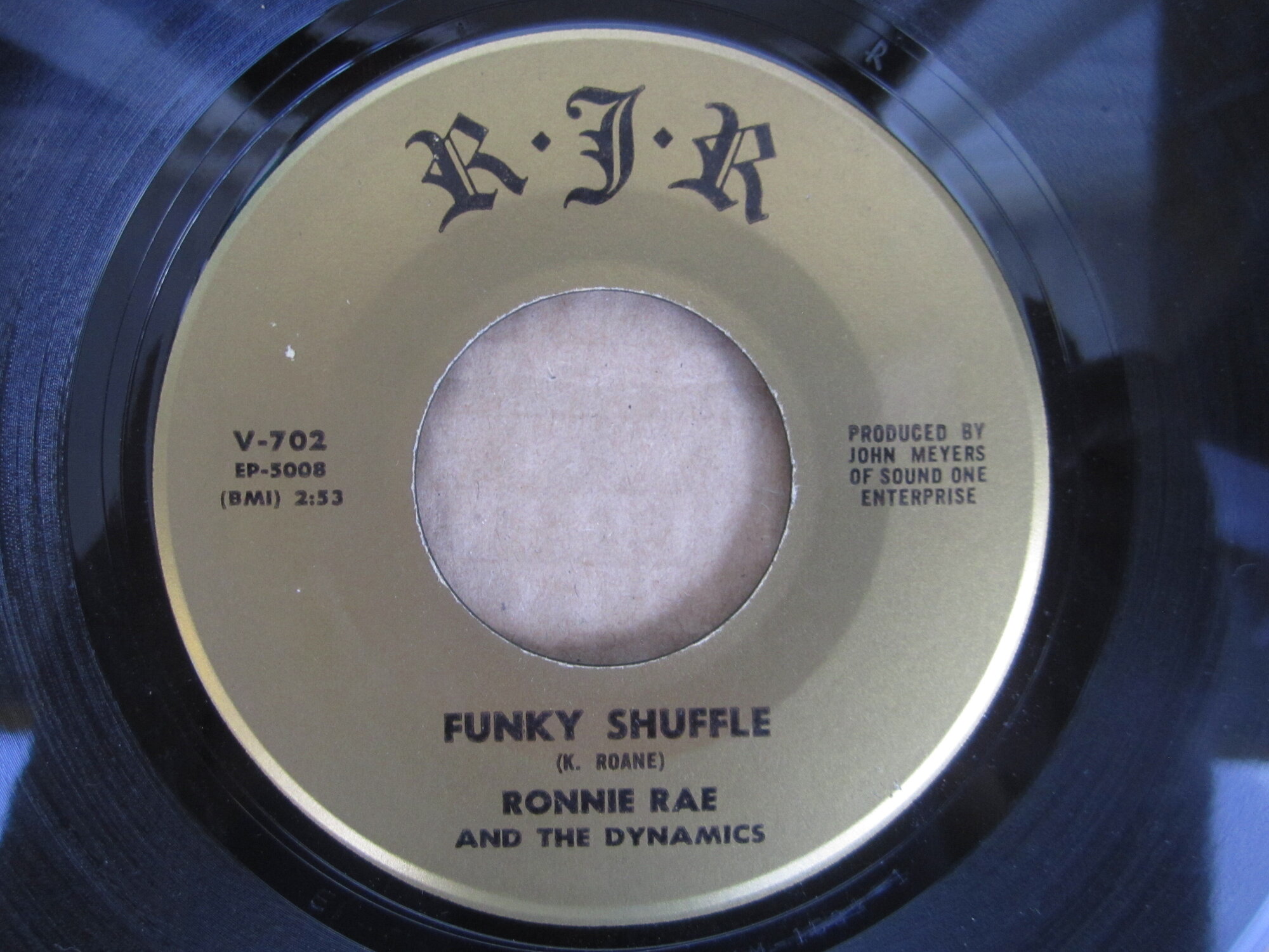 Ronnie Rae and the Dynamics - funky shuffle RJR.JPG