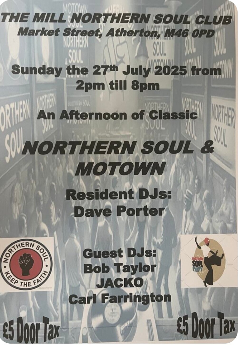 The Mill Northern Soul Club
