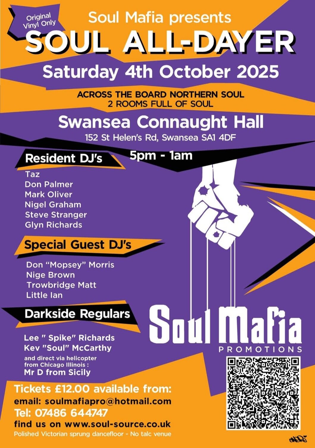 Soul Mafia Northern Soul Alldayer