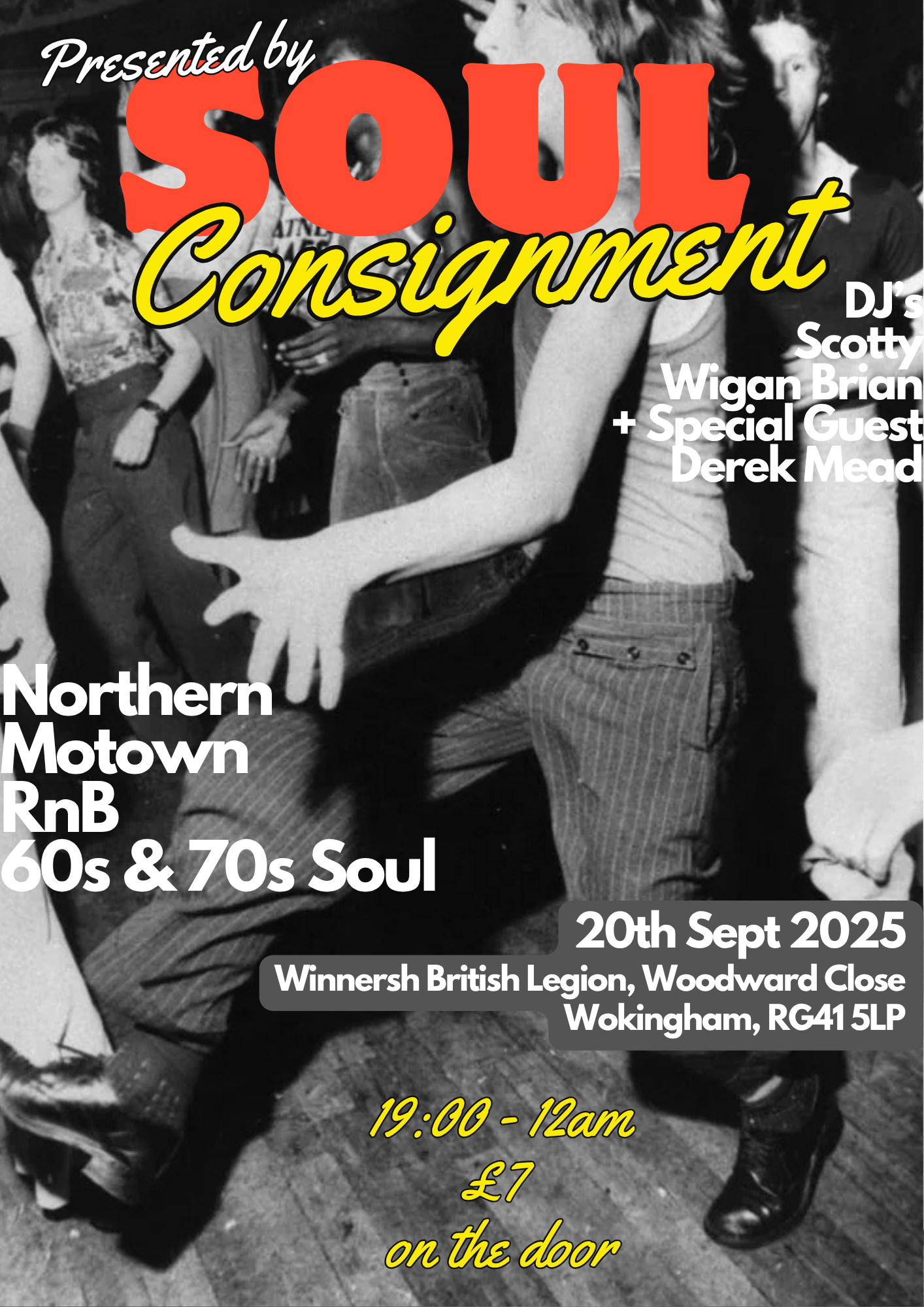 Soul Consignment  Winnersh Northern  Soul Night