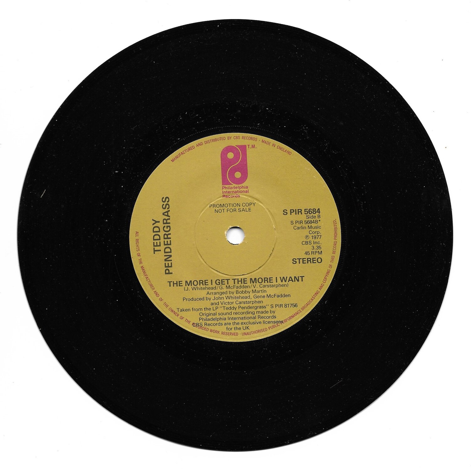 Teddy Pendergrass More I Get .jpg