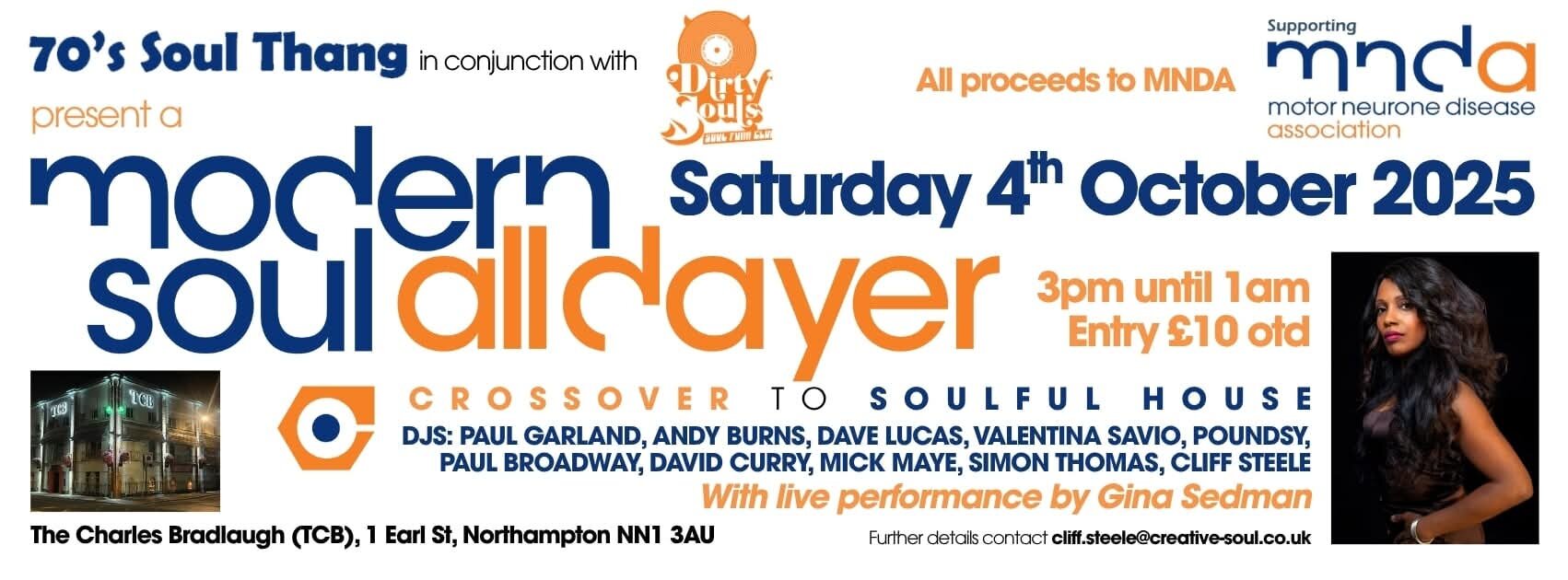 70s Soul Thang  Dirty Souls Mnd Charity All Dayer
