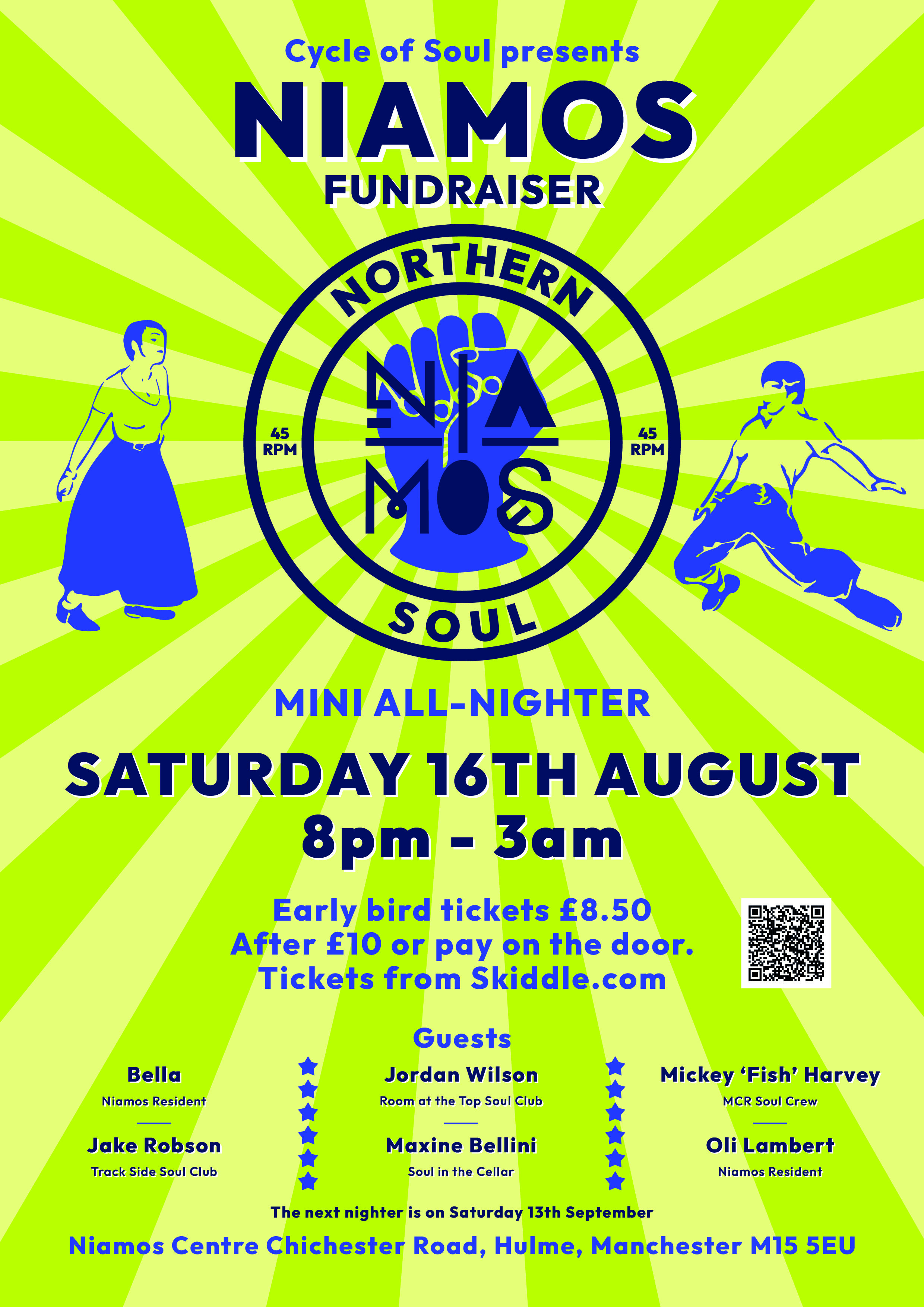 Nia Mos Northern Soul Mini Niter 8pm3am Ending Time Tbc