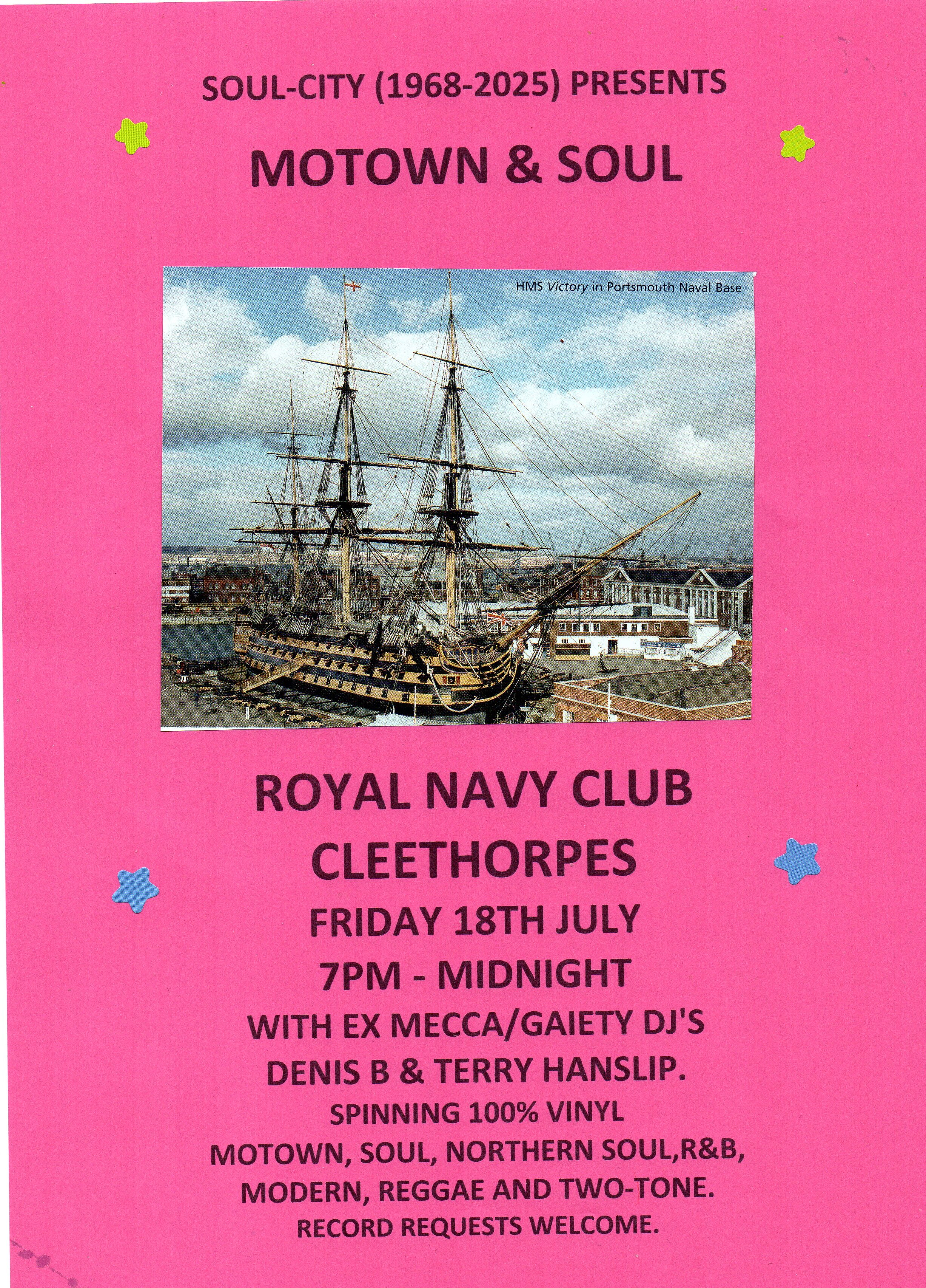 Cleethorpes Navy Club With Soulcity