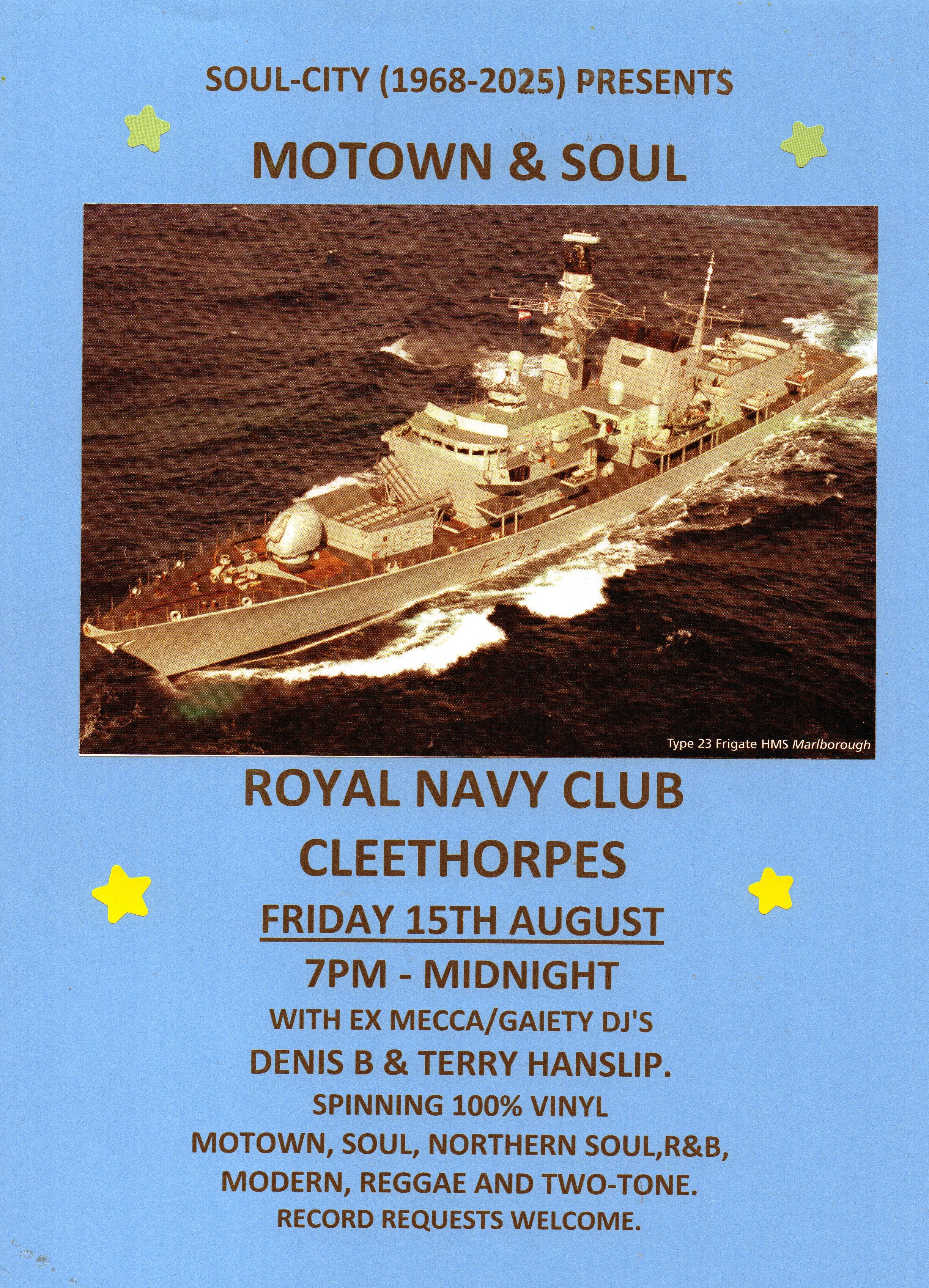 Cleethorpes Navy Club With Soulcity