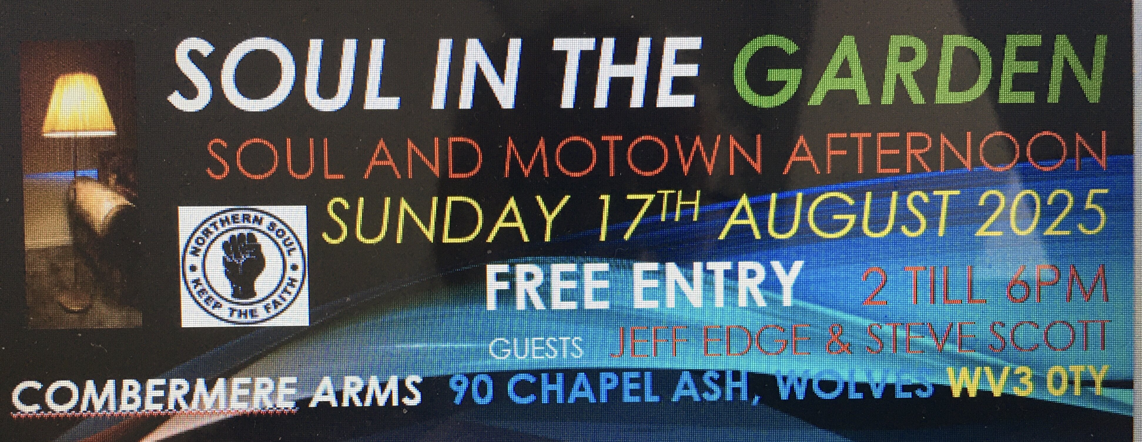 Soul In The Garden Wolverhampton
