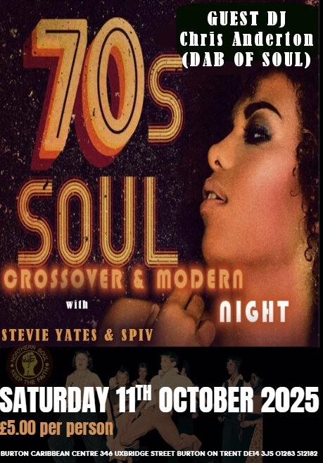 70s Crossover  Modern Soul Night