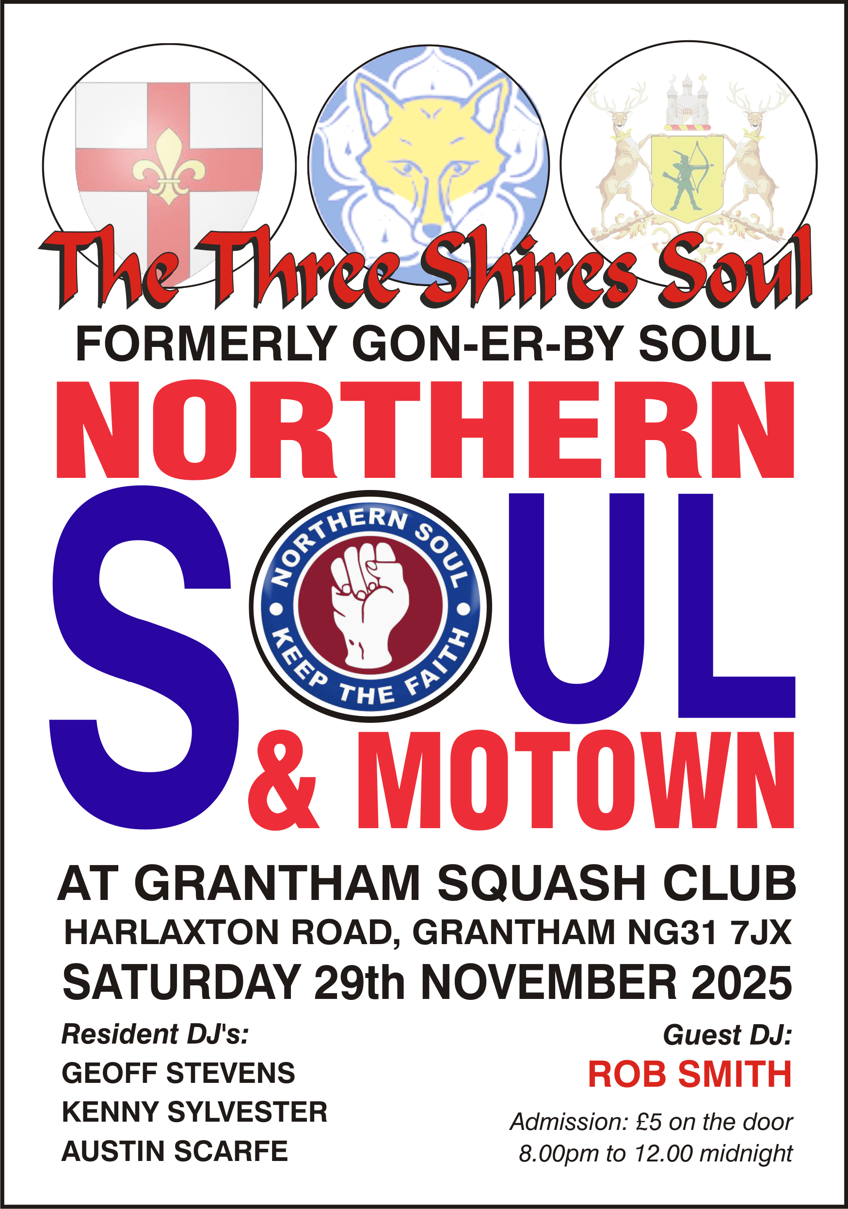 The Three Shires Soul Club Formerly Gonerby Soul