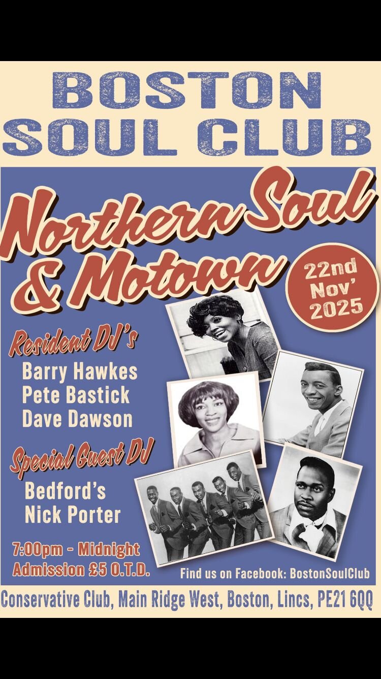 Boston Soul Club Northern Soul  Motown