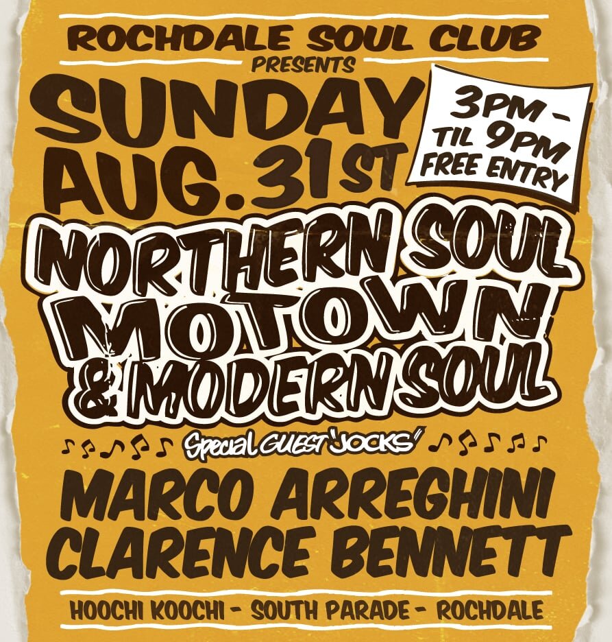 Rochdale Soul Club Alldayer