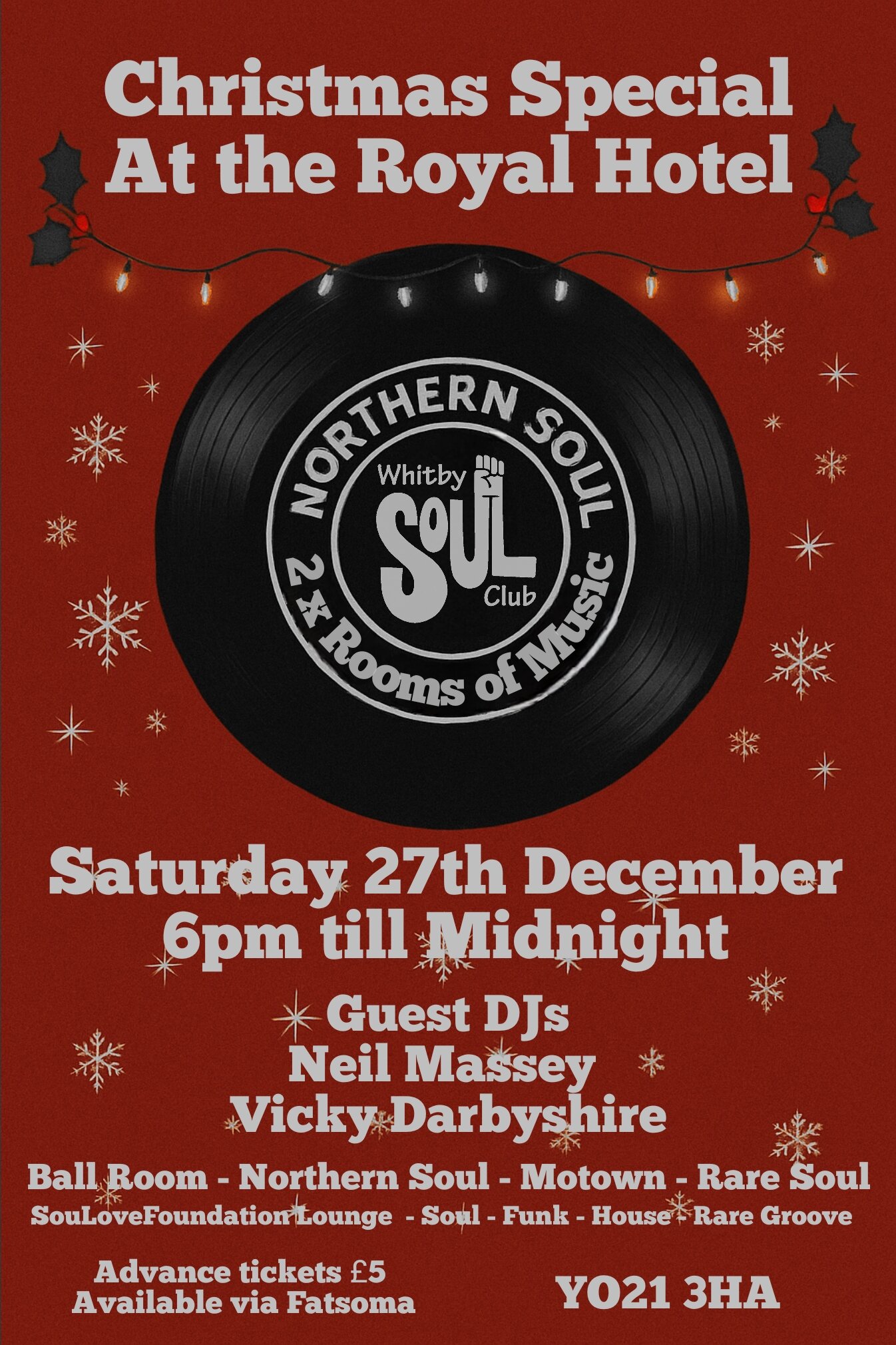 Whitby Soul Club At The Royal Hotel
