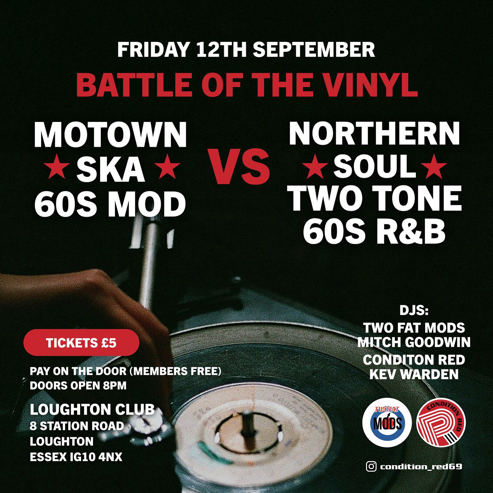 60s Soul Rb And Mod Night All On Vinyl