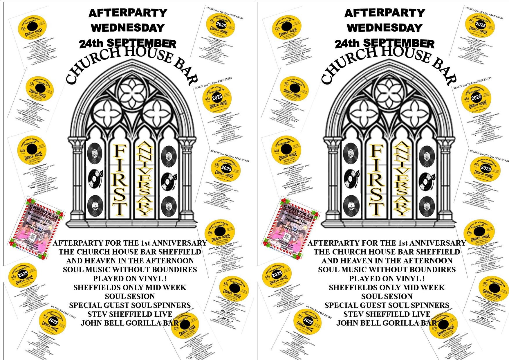 Heaven In The Afternoon Sheffield Anniversary Afterparty