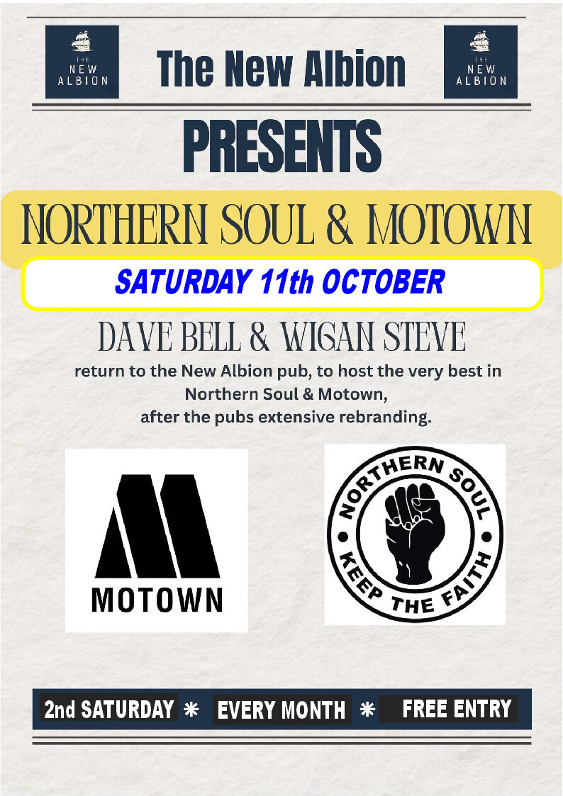 The Very Best Of Northern Soul And Motown At The New Albion
