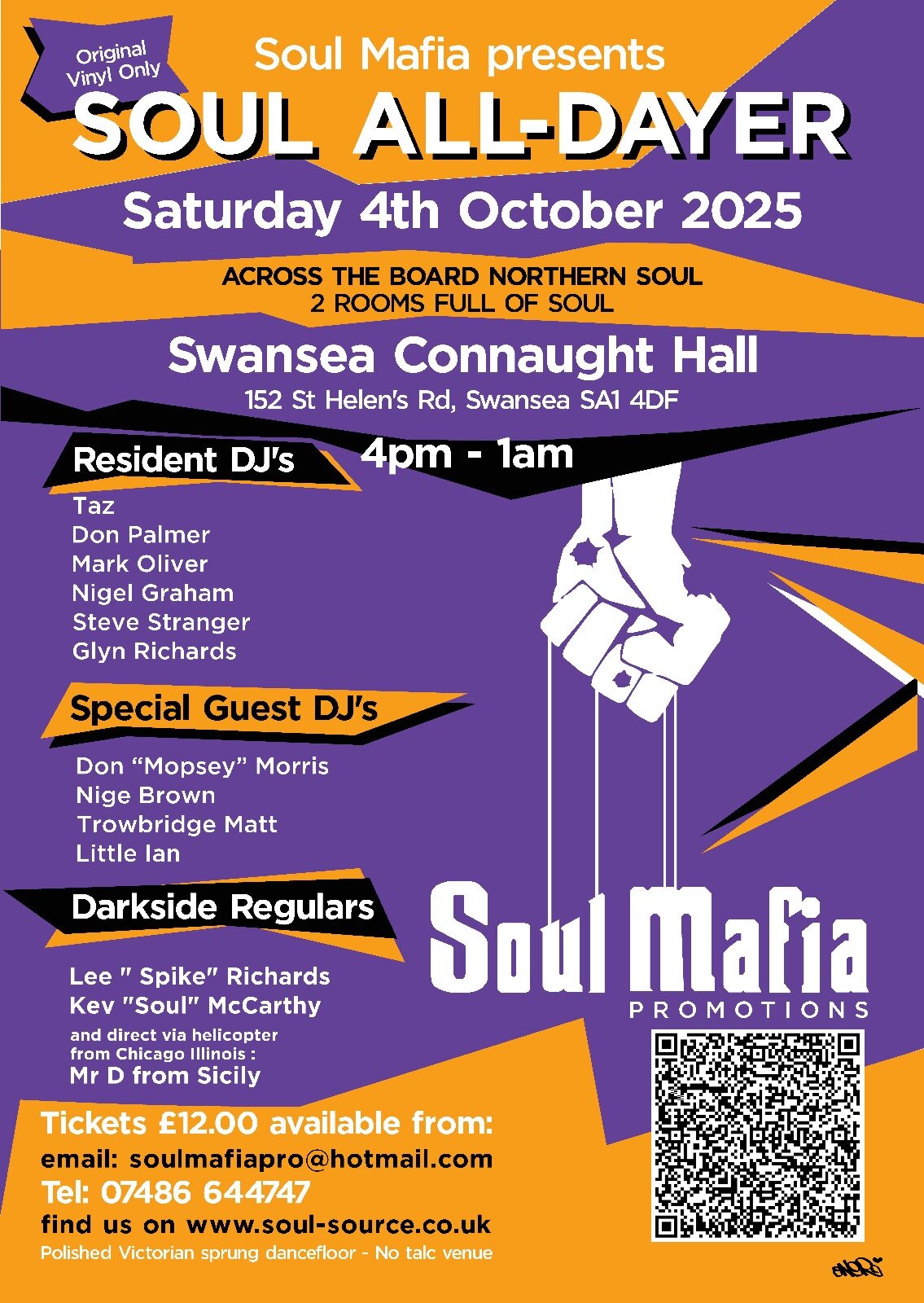 Soul Mafia Northern Soul Alldayer