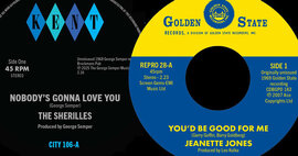 cover New 45s - 5 Via Kent - New Select City and Repro Singles