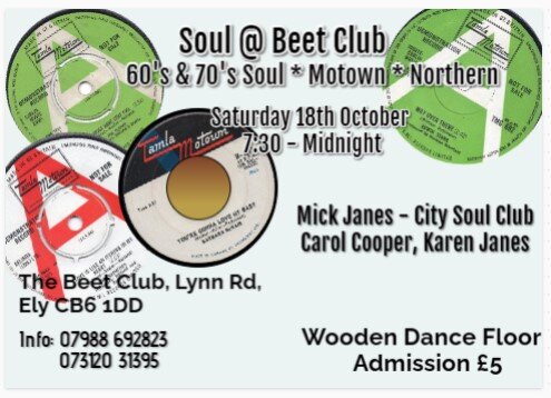 Soul The Beet Club Ely Cambridgeshire