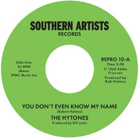 cover Hytones - You Don't Even Know My Name / Good News - Kent Repro 10