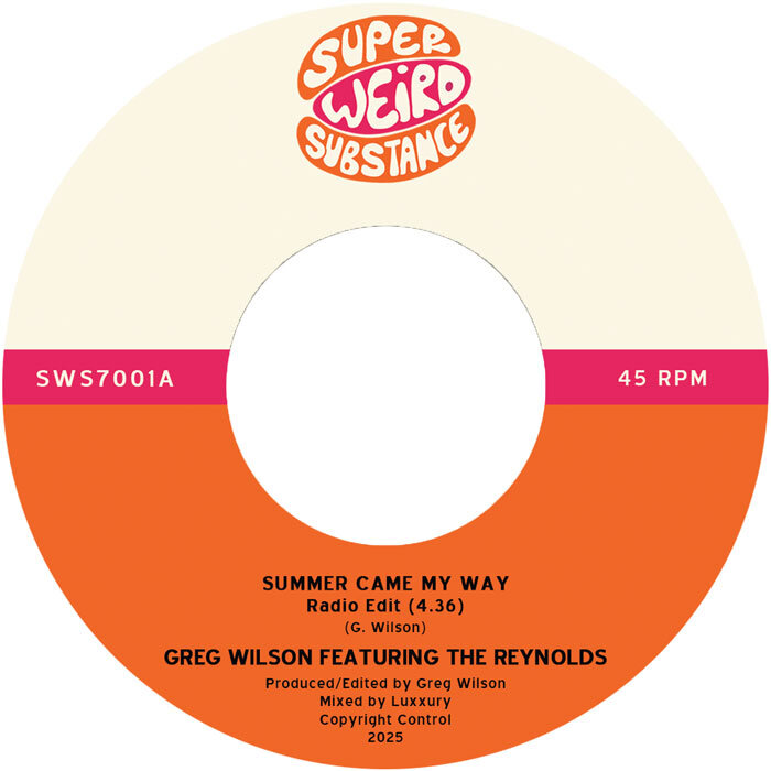 cover for Greg Wilson Feat The Reynolds - Summer Came My Way