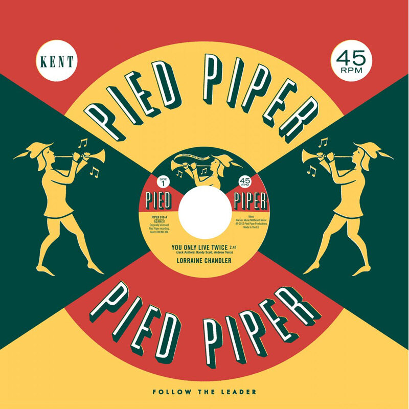 cover for Lorraine Chandler / The Pied Piper Players - You Only Live Twice (Original take) / Hold To My Baby (instr) - Pied Piper 10