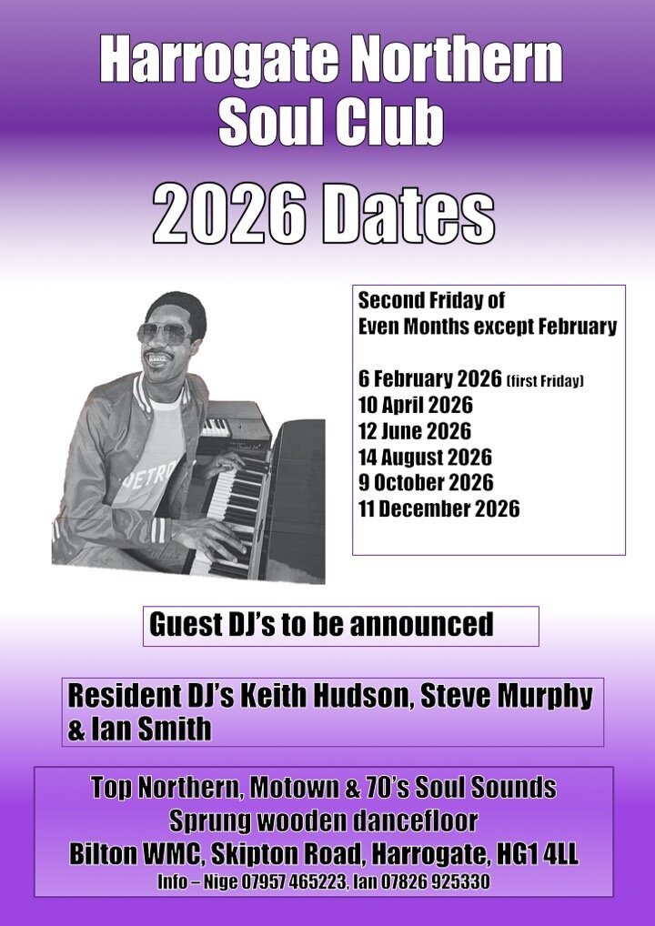 Harrogate Northern Soul Club Bilton