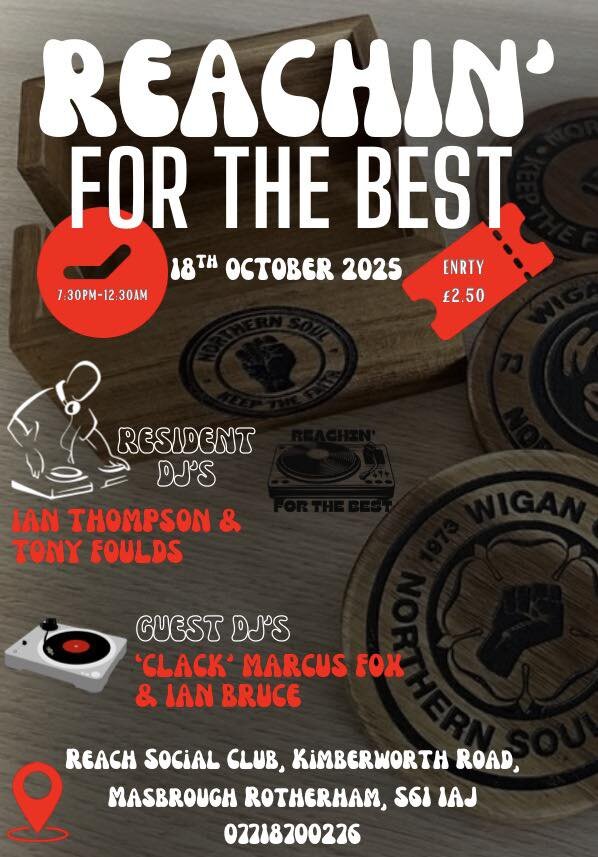 Reaching For The Best Soul Night