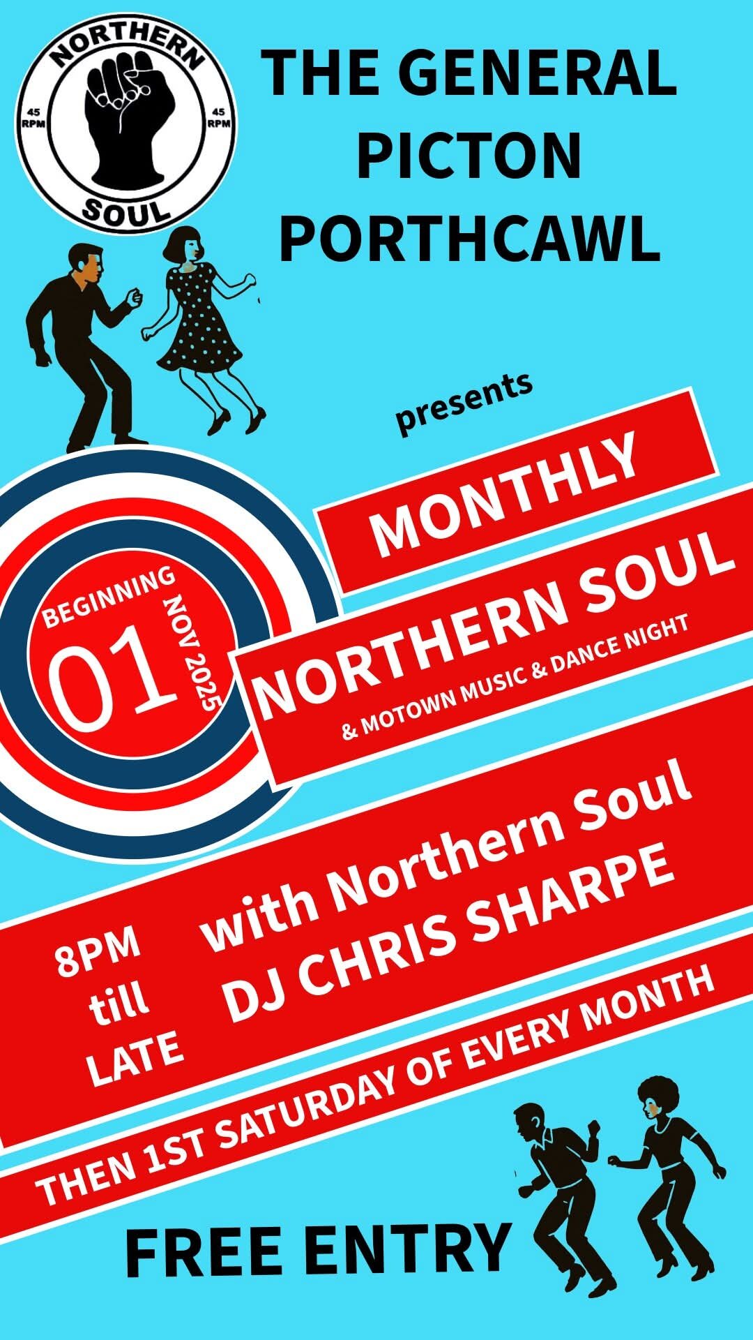 Porthcawlmonthly Northern Soul Night