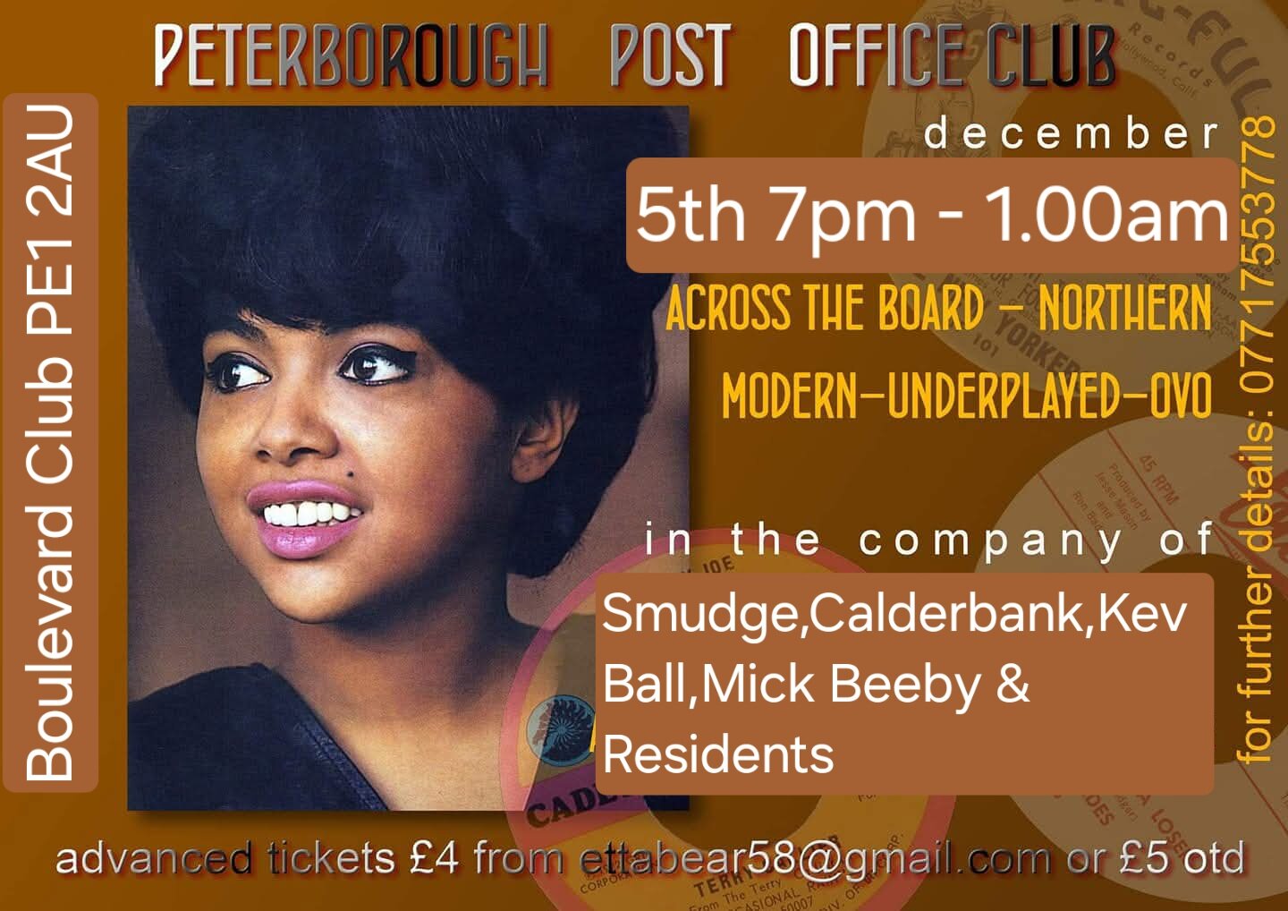 Soul At The Post Office Club Boulevard