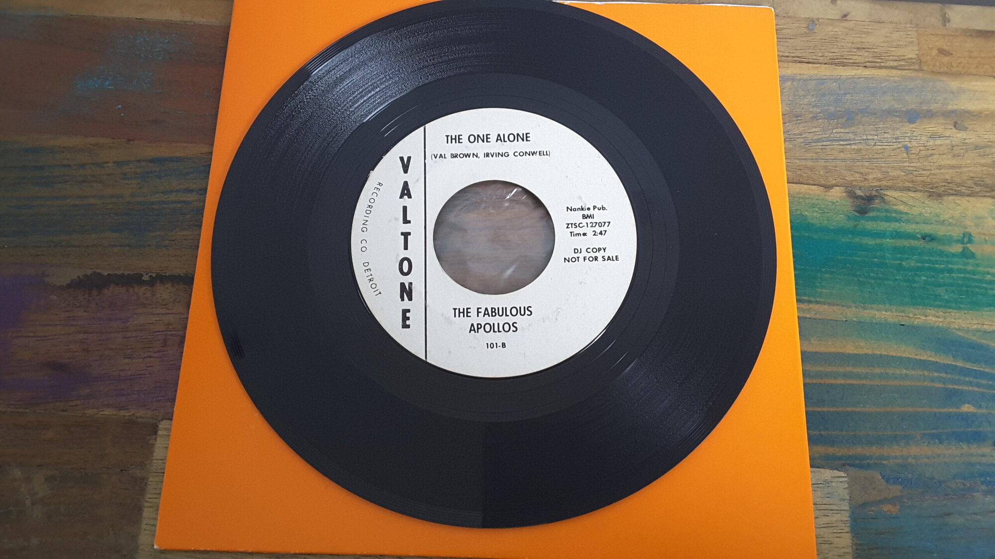 Fabulous Apollos - The One Alone.jpg