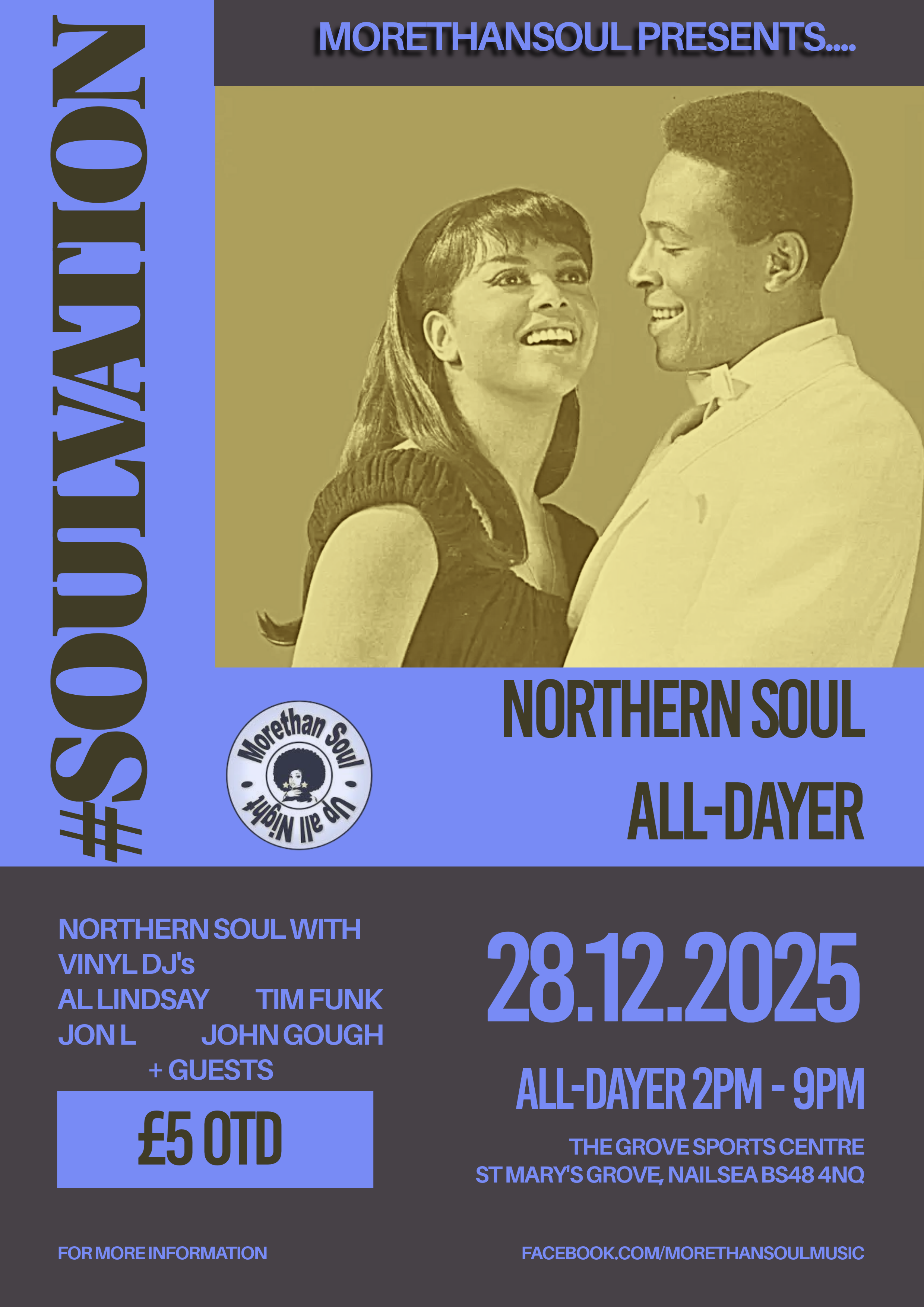 Morethansoul Soulvation Alldayer At The Grove Nailsea