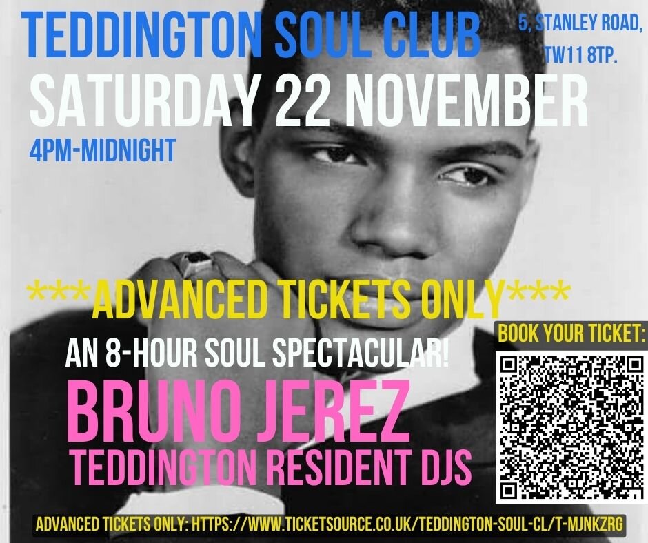 Teddington Soul Club  Bruno Jerez
