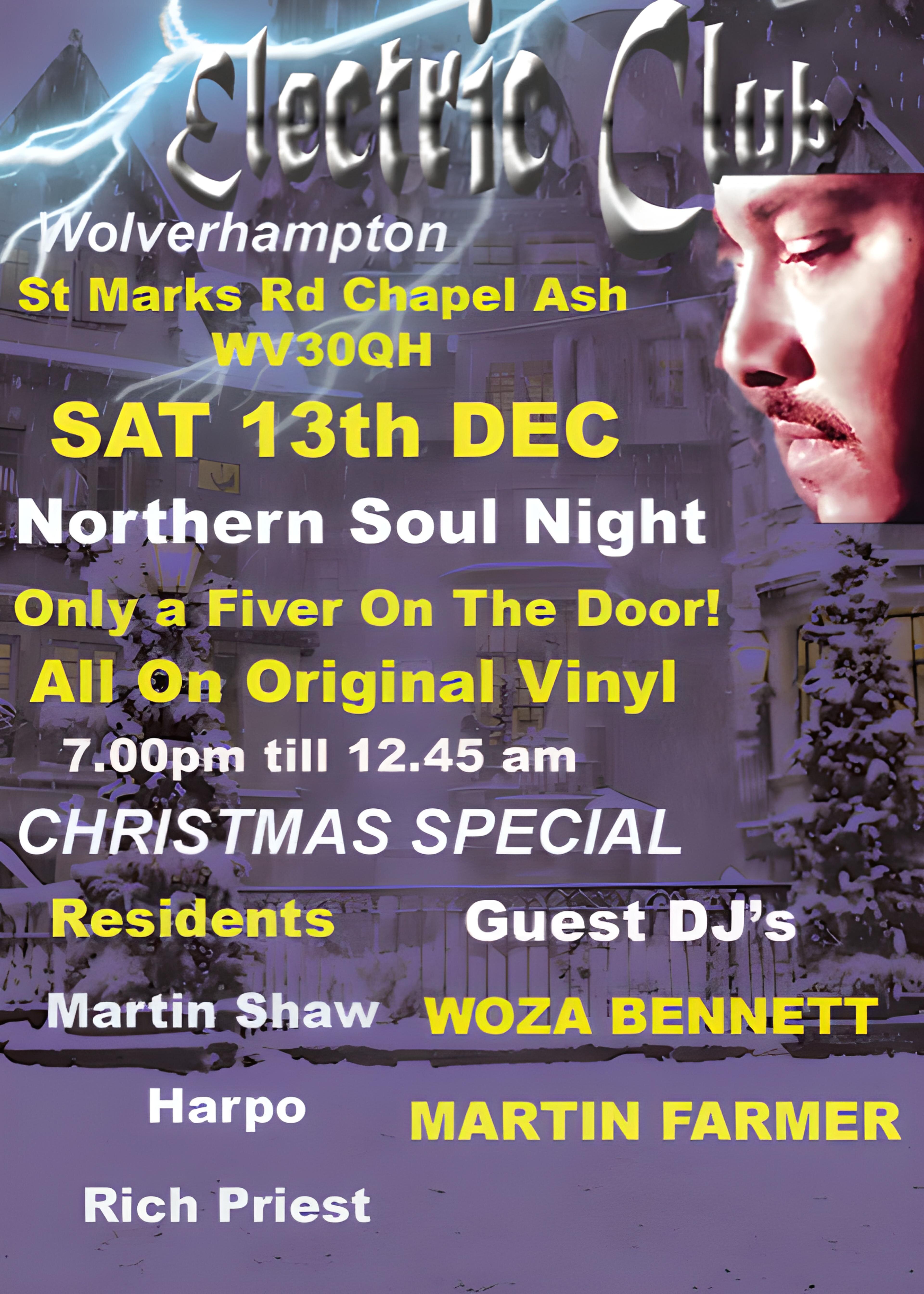 Electric Club Christmas Special 60s 70s