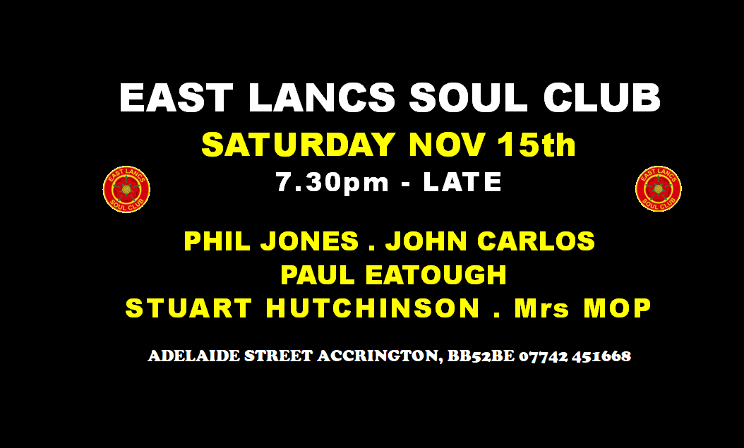 East Lancs Soul Club  Phil John Paul Julie  Stuart