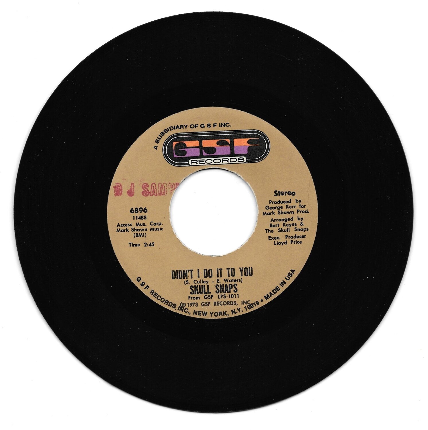 Skull Snaps Do It Issue VG.jpg