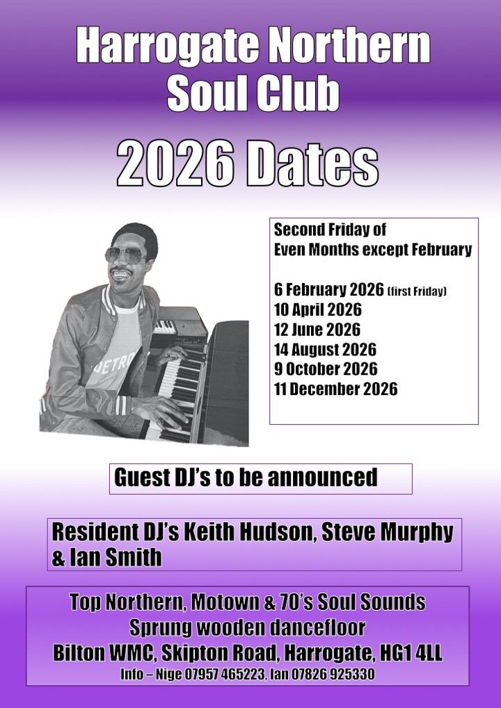 Harrogate Northern Soul Club Bilton