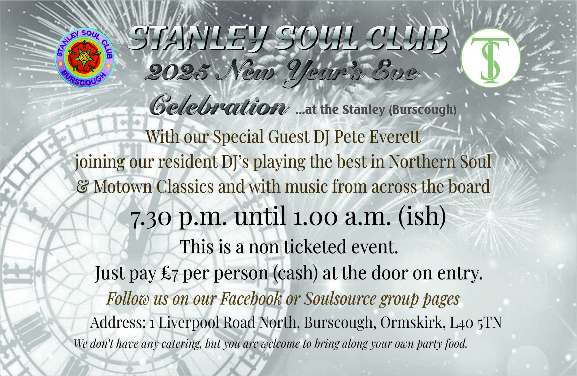 Stanley Soul Club New Years Eve 2025 Flyers.jpg