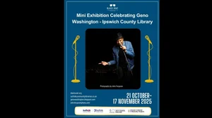 Geno Washington celebrated in mini exhibition in Ipswich - where his career began!
