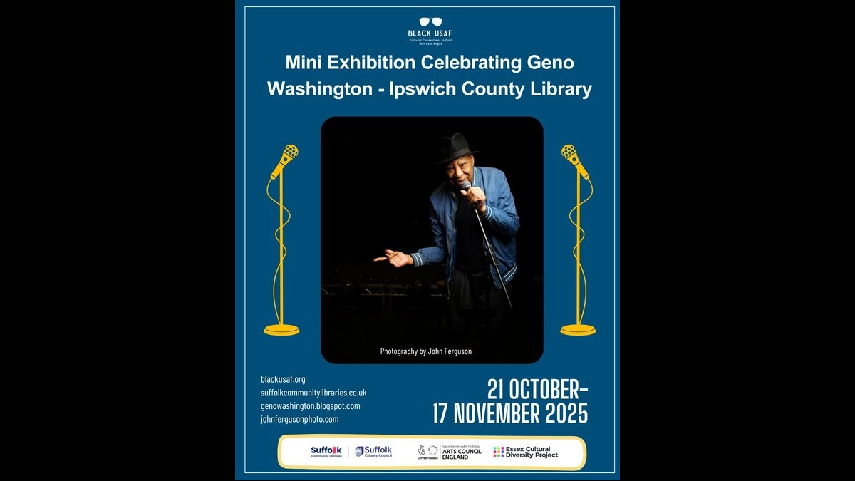 cover for Geno Washington celebrated in mini exhibition in Ipswich - where his career began!