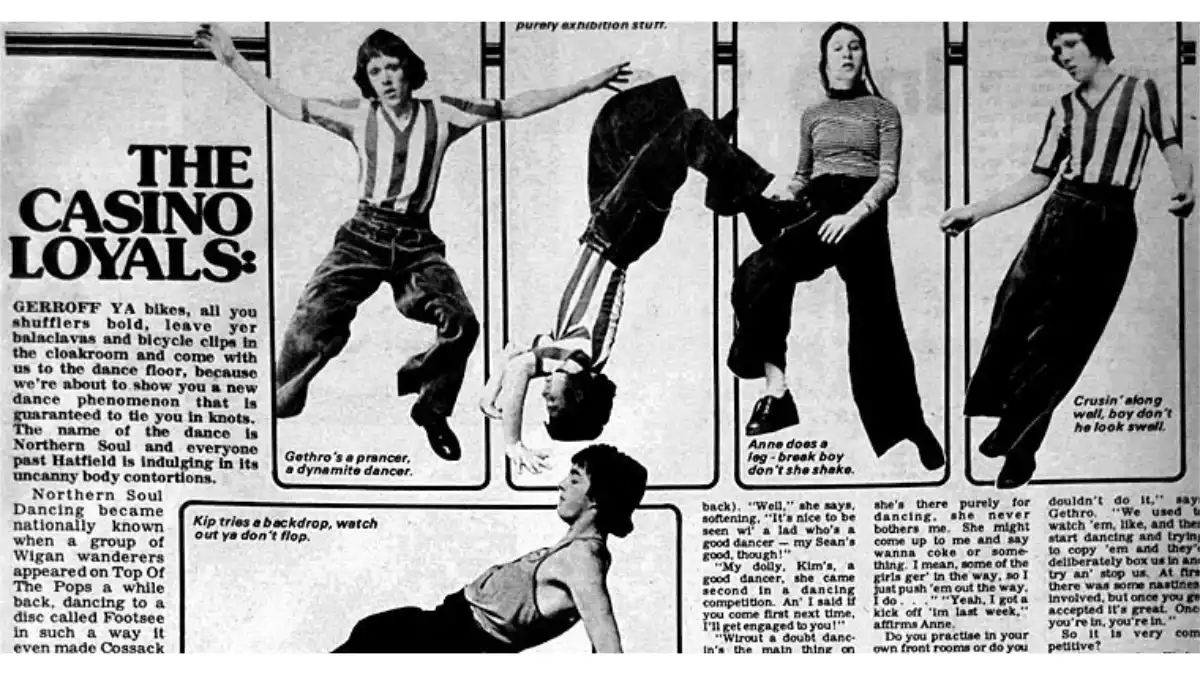 Northern Soul - Wigan Casino Loyals - 1975 Record Mirror Article